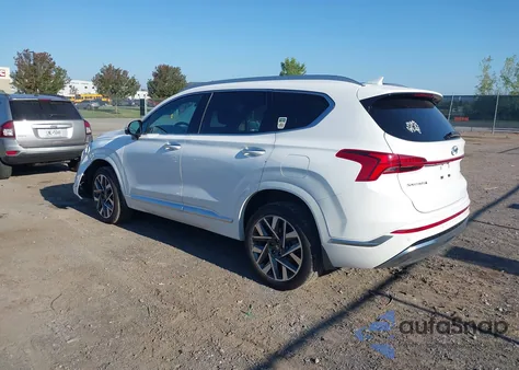 2023 Hyundai Santa Fe Calligraphy z USA, uszkodzony, nr VIN 5NMS5DAL4PH518990